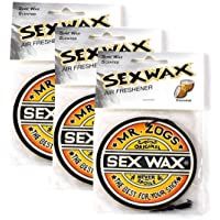 Sex Wax – Ambientador para coche con fragancia de coco aroma 3 unidades